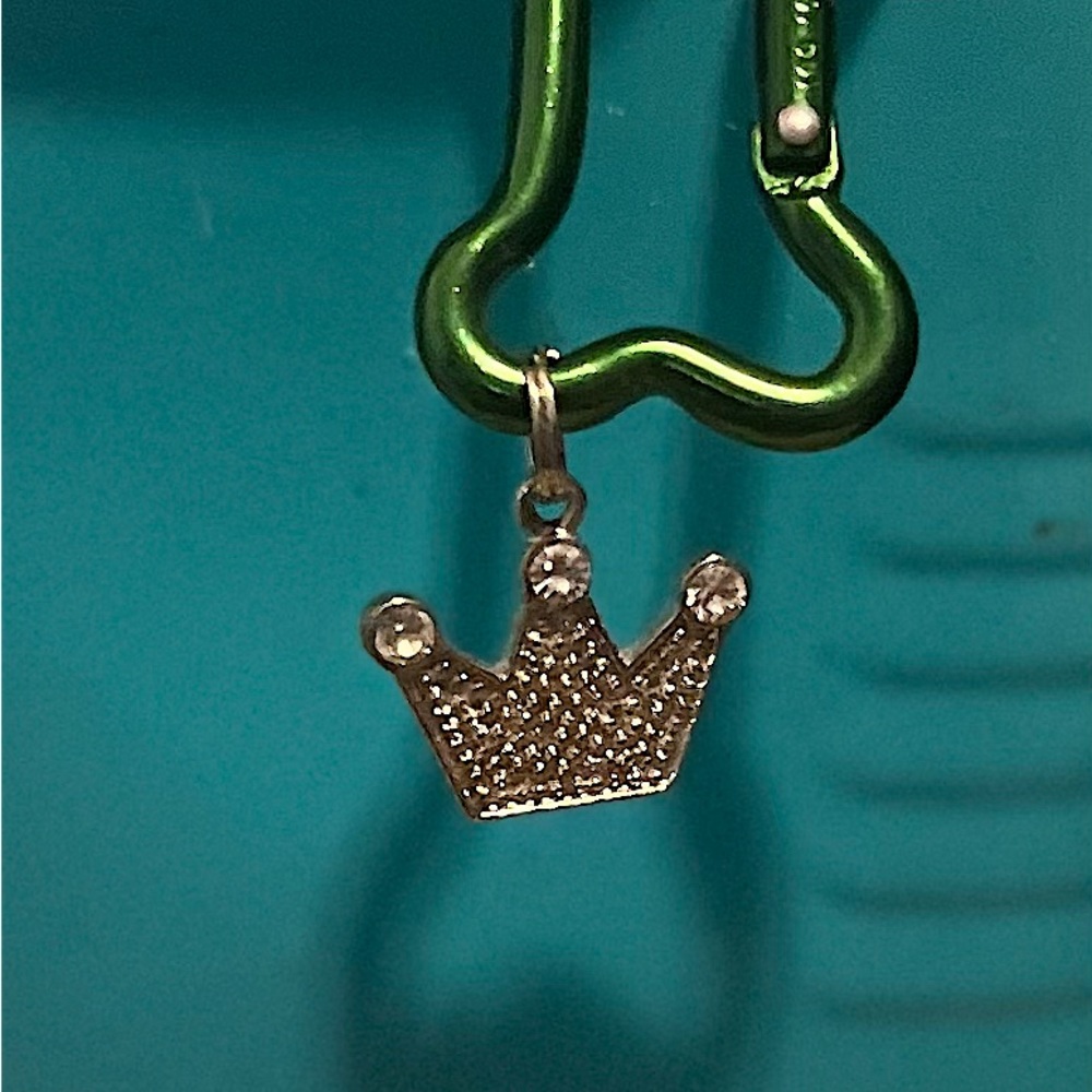 Crown Dog Collar Charm